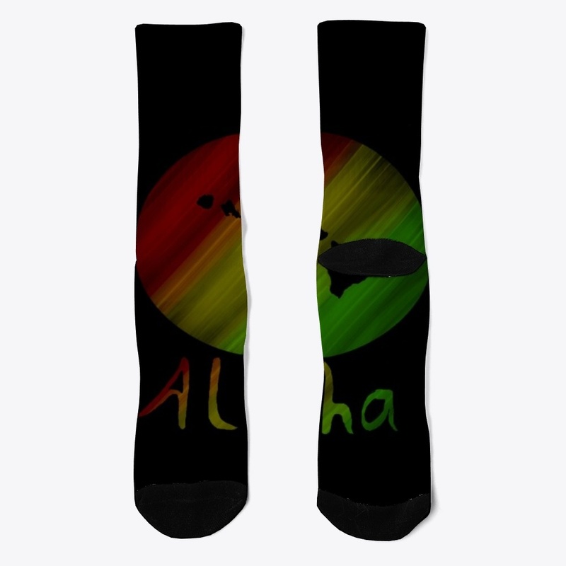 cool rasta style hawaii T-shirt