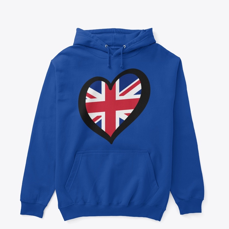 Beautiful UK flag design t shirt