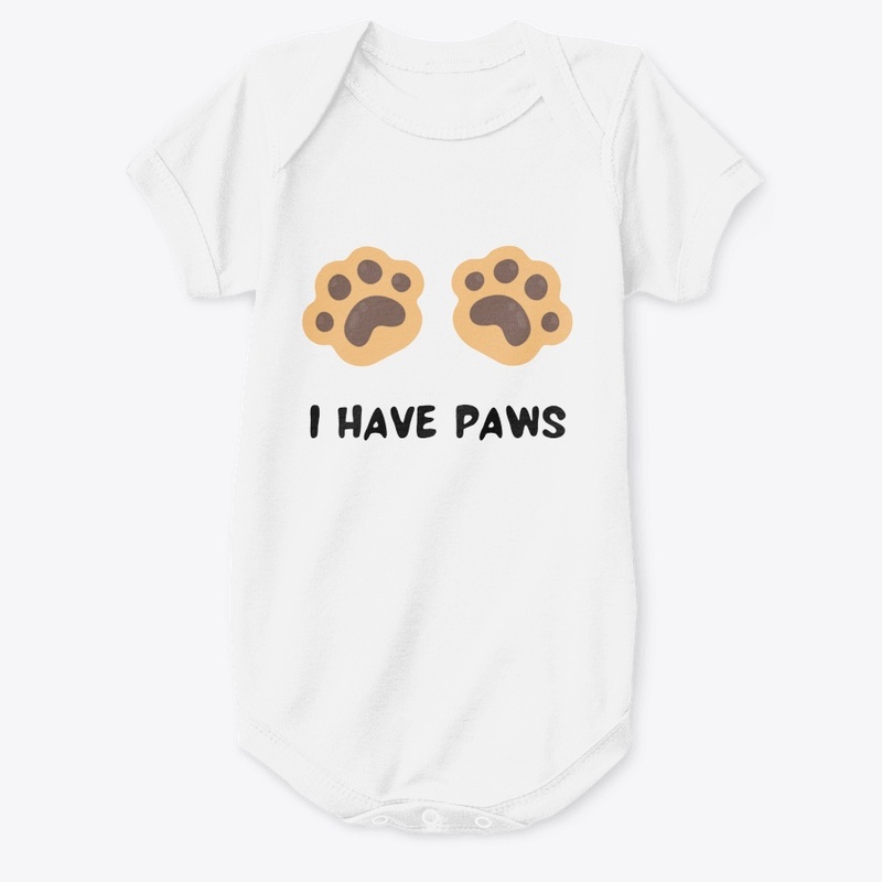 I HAVE PAWS Baby Premium Onesie