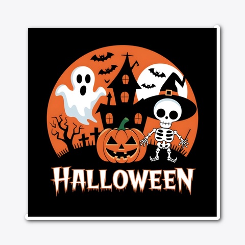 Halloween Pumpkin Standard T-Shirt Front