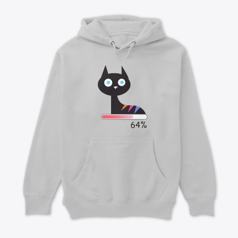 Cat t-shirt with load bar