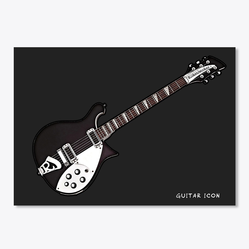 Guitar Icon - Cresting Wave