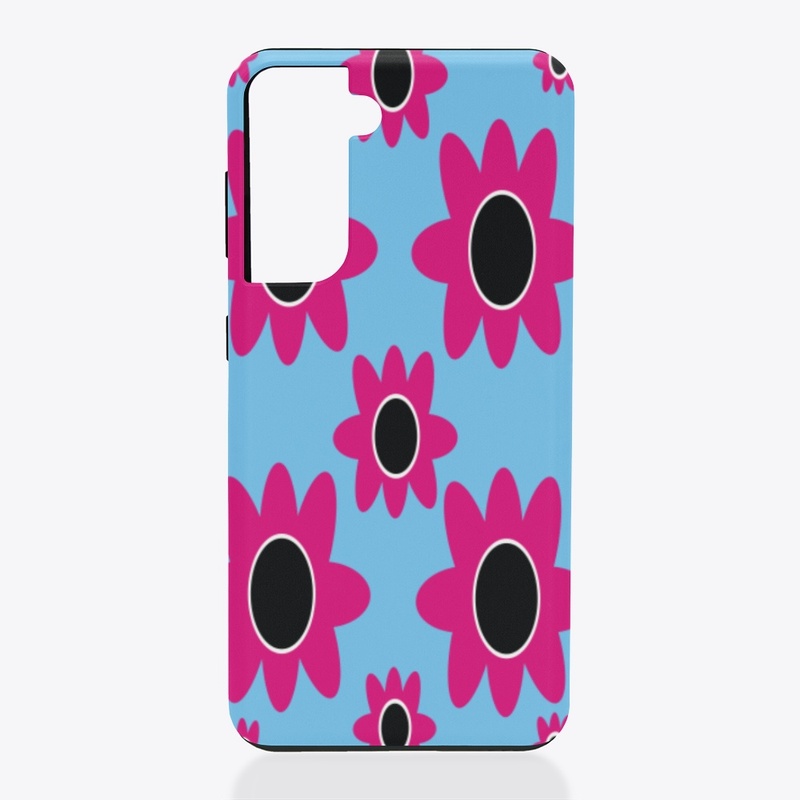 Baby Blue Floral Pattern