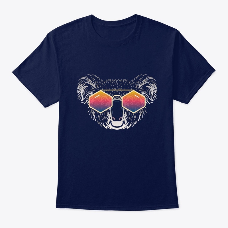 Cute Koala in Sunglasses (Colored+sg03)