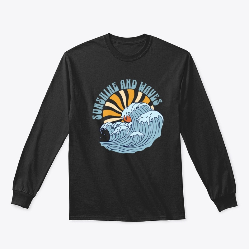 Sunshine and Waves Summer Tropical Merch