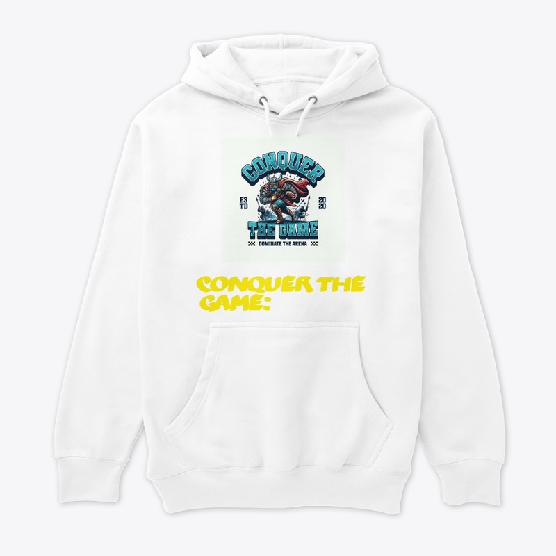 Conquer the Game: Bold Motivational 
