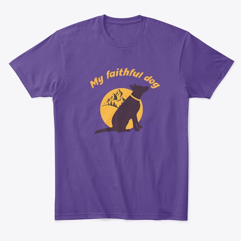My faithful dog for lvoer dogs by Adwaa