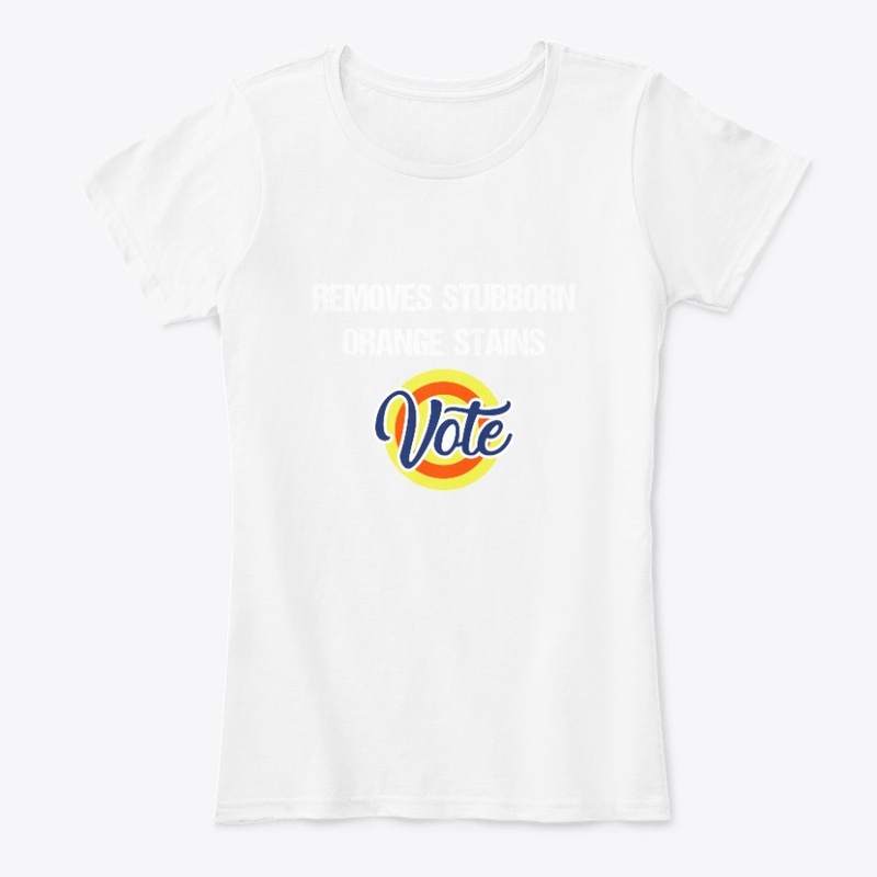 remove stubborn orange stains