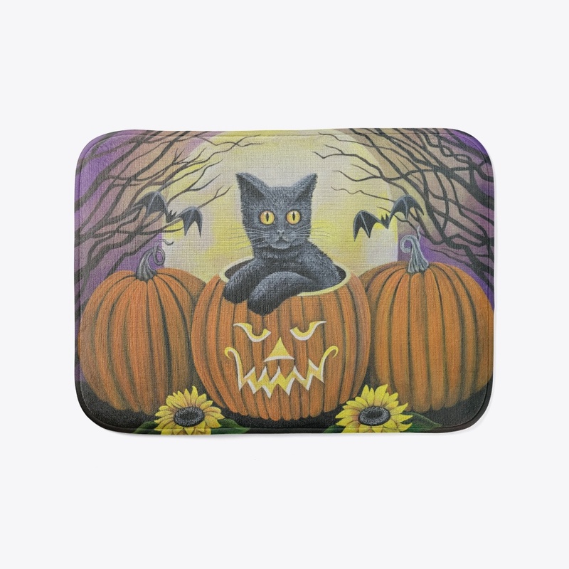 Magical Black Cat | Art of Jameela