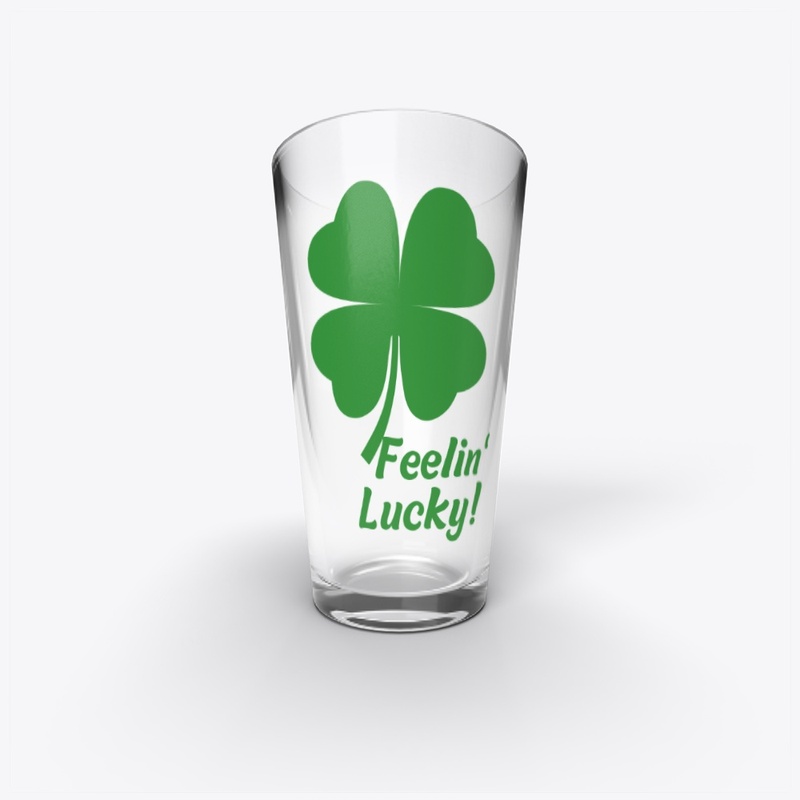 LUCKY FOUR LEAF CLOVER ST PATRICKS DAY