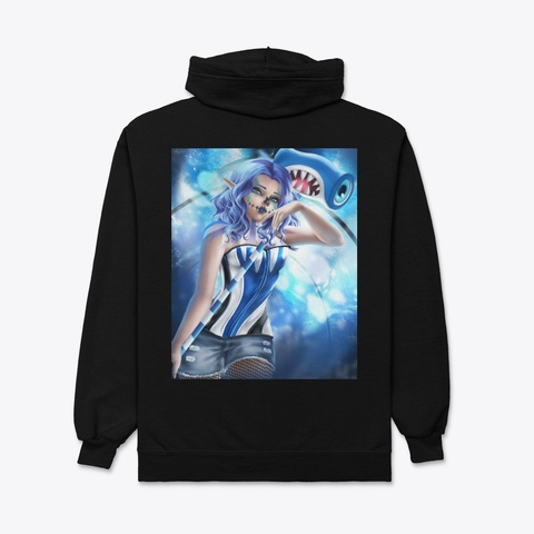 Mako The Clown Black áo T-Shirt Back