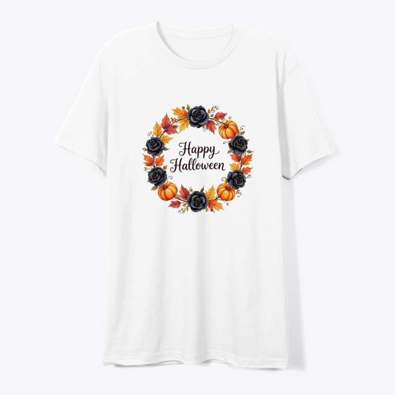 Haunting Harvest Wreath T-Shirt