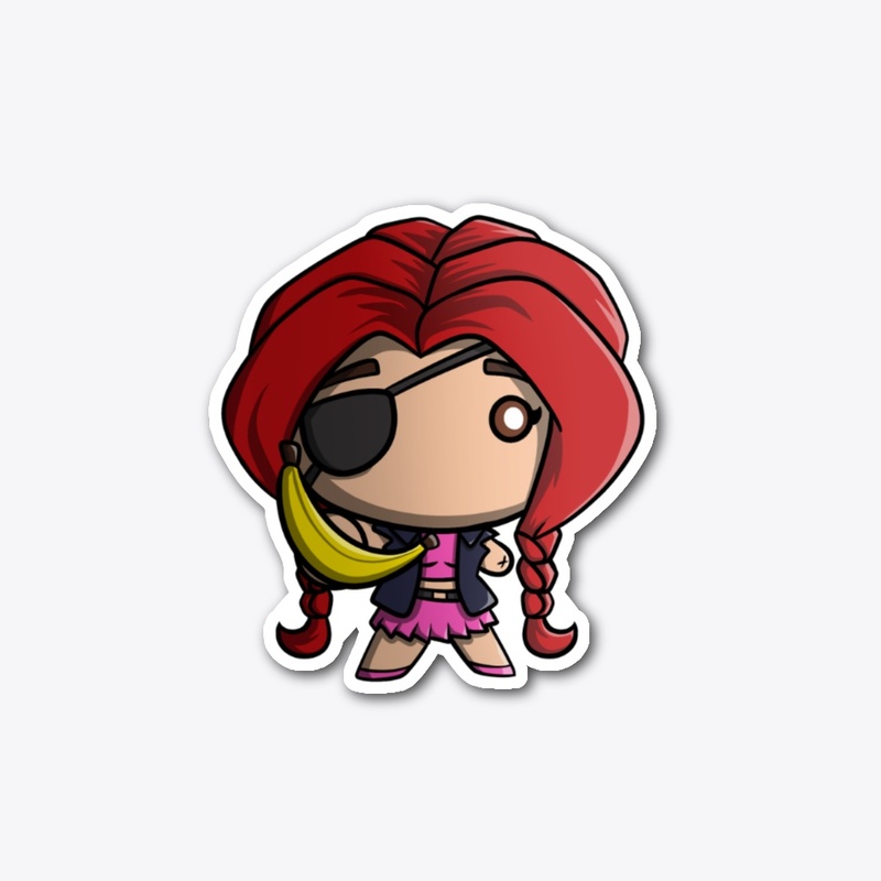 Nana Banana Chibi Sticker