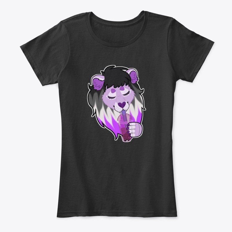 Bubble Tea Pride Lion (Asexual)