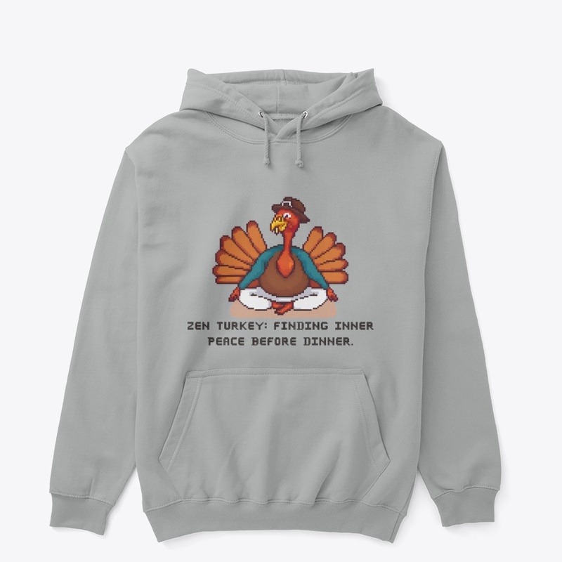 Zen Turkey Yoga Hoodie