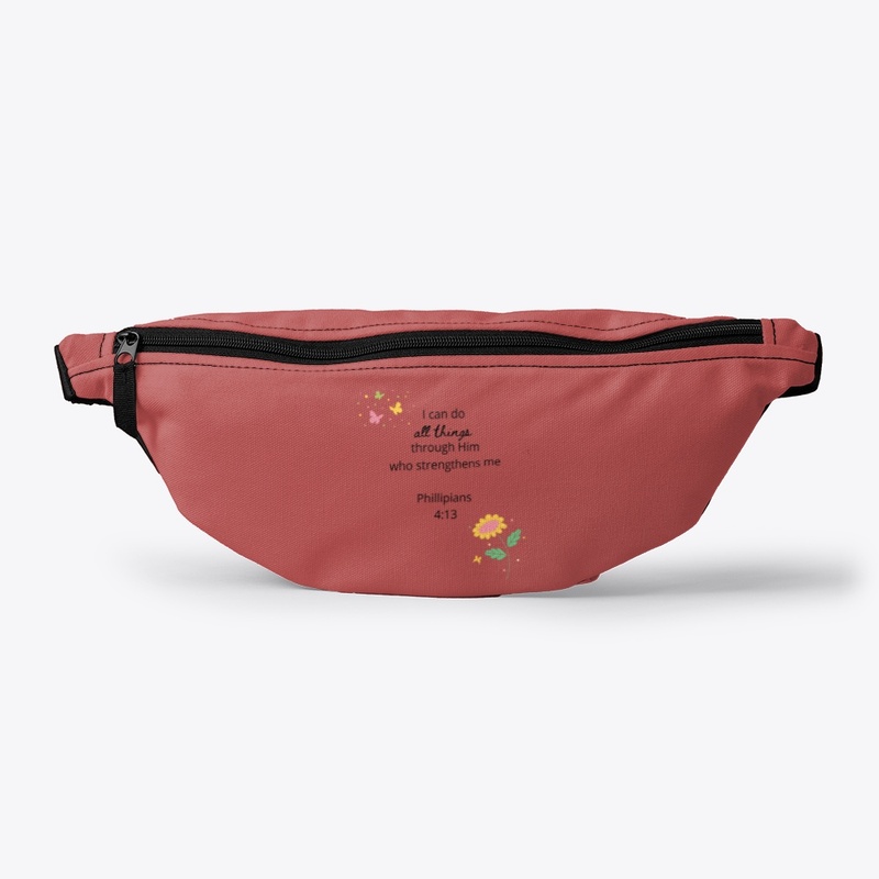 I can do all things through Him tote bag