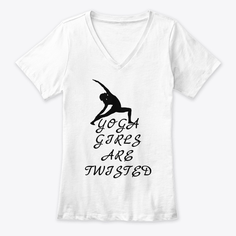 YOGA GIRLS ARE TWISTED