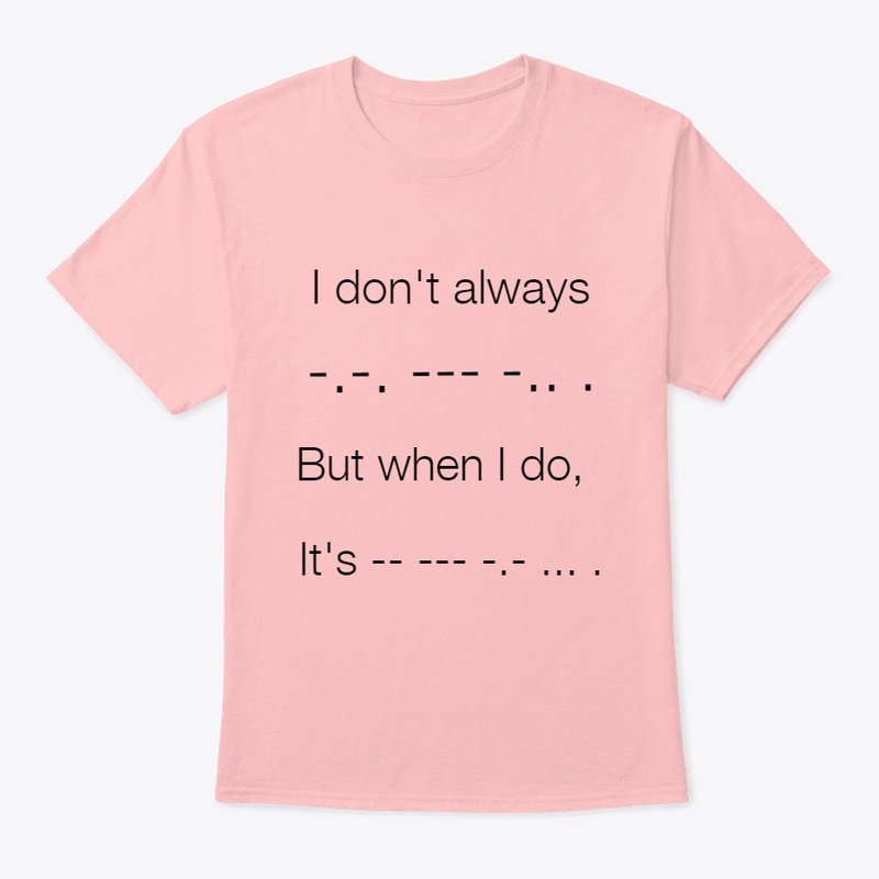 Morse Code Shirt