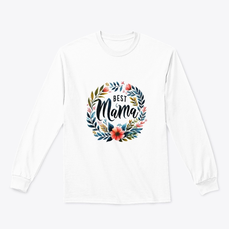 ​Floral Best Mama Wreath