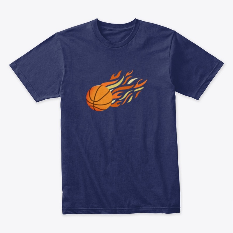 Basketball With Flame
