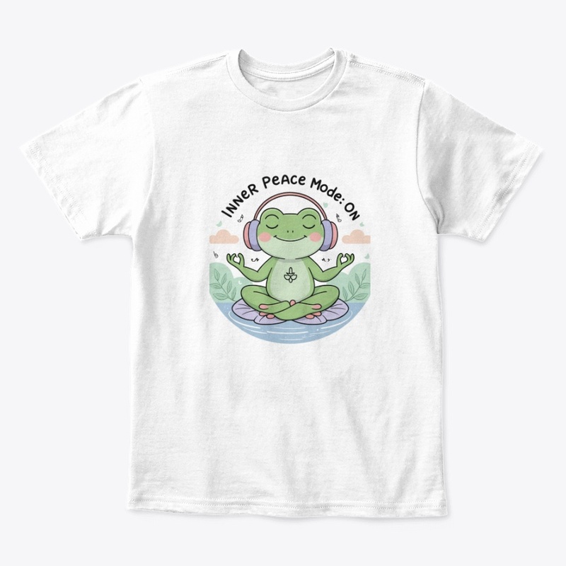 Inner Peace Mode Frog Tee
