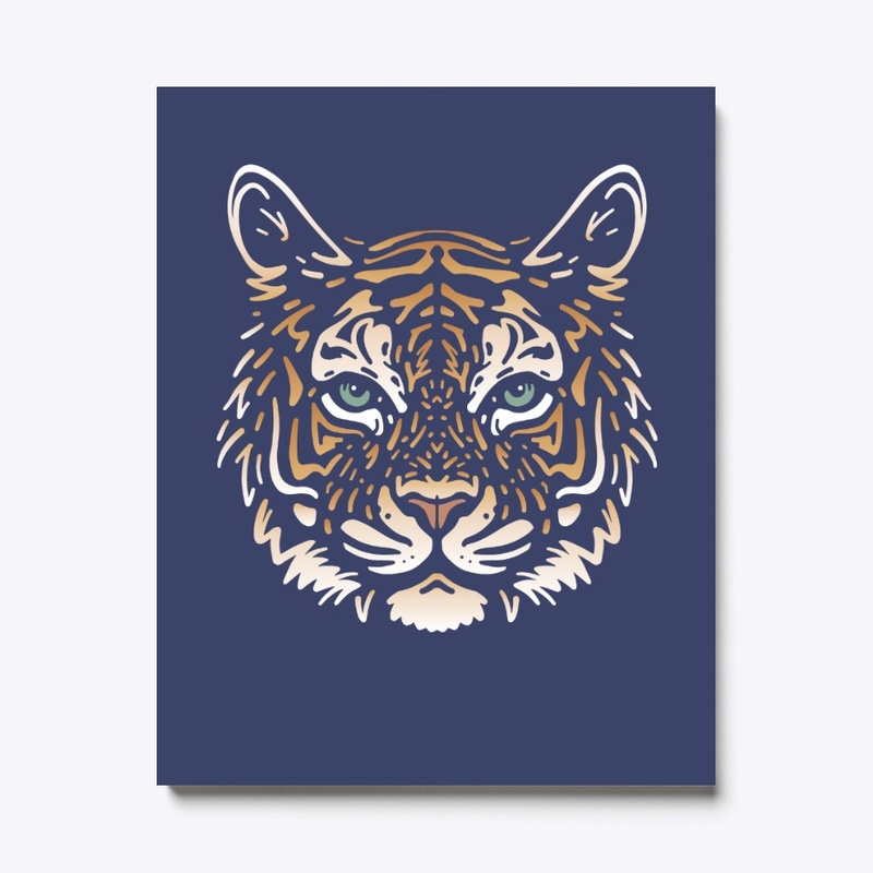 Cute Tiger (Colored)