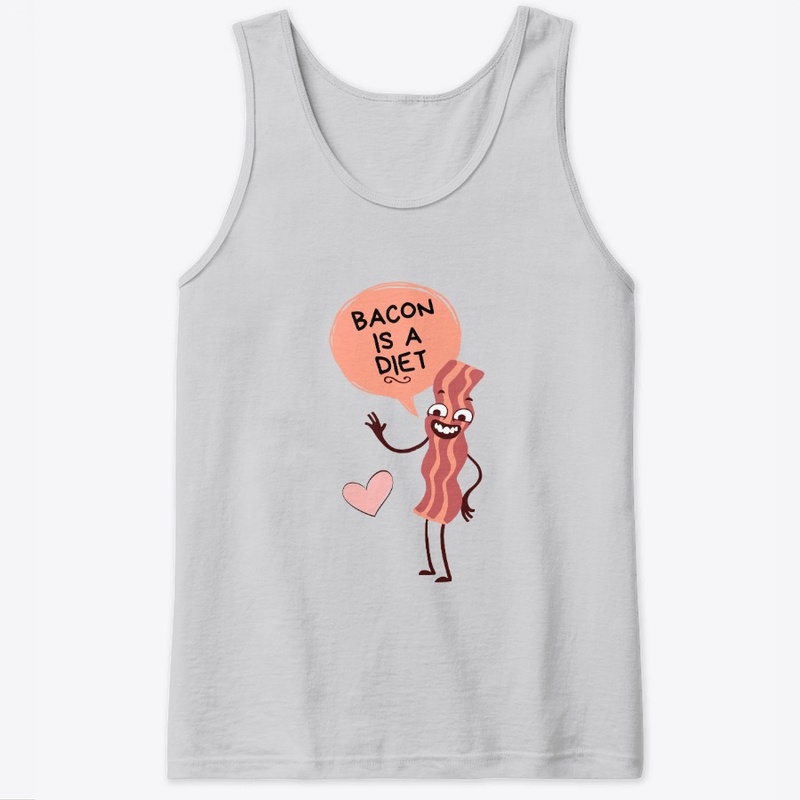 NaDora's Bacon is a Diet Tee/Tank