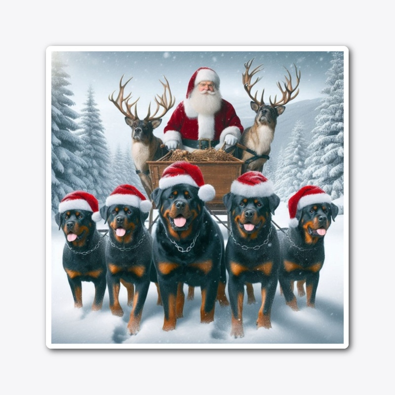 Rottweiler's Christmas