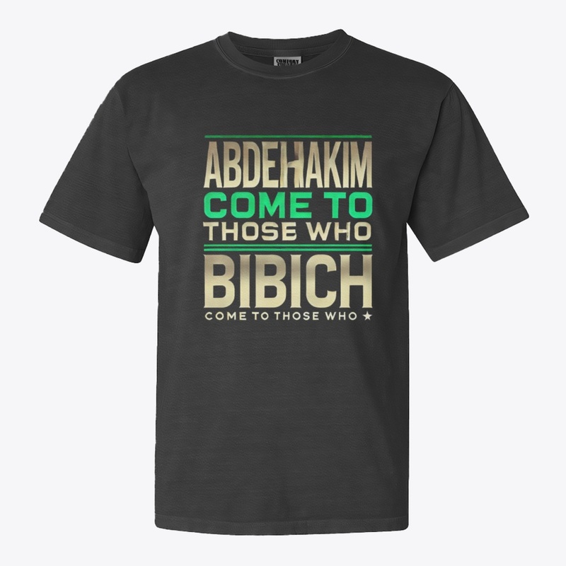 Abdelhakim Bibich T-Shirt unique 