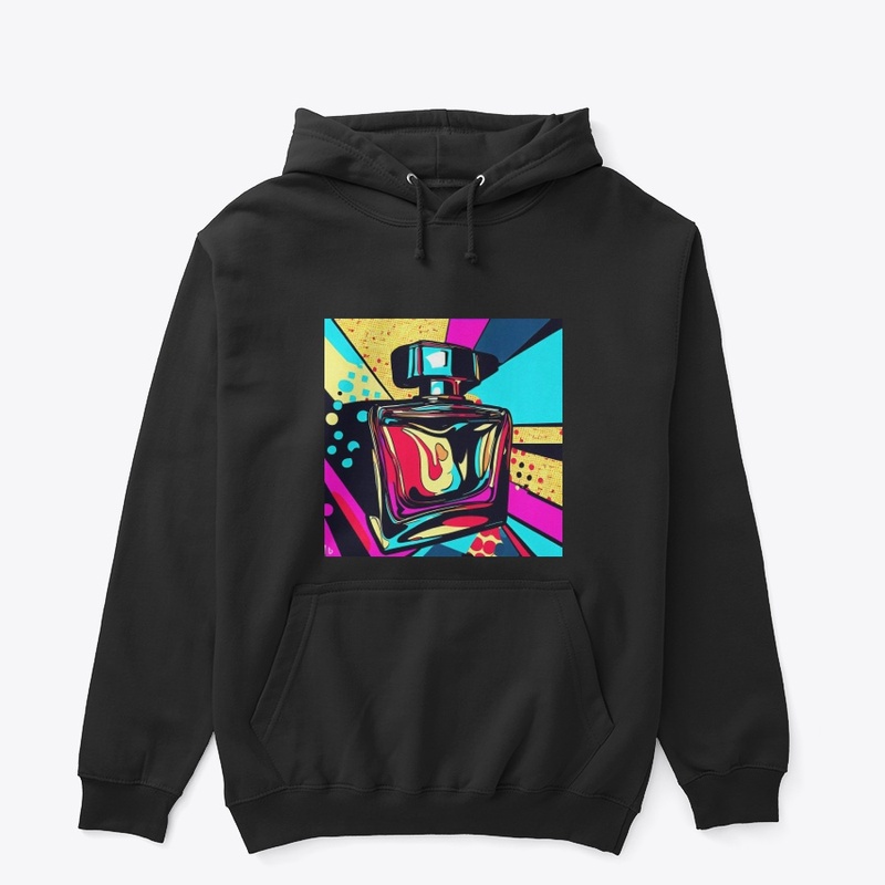 Retro Fragrance bottle design hoodie