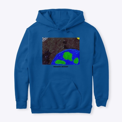 Earth By Noreta  Royal T-Shirt Front