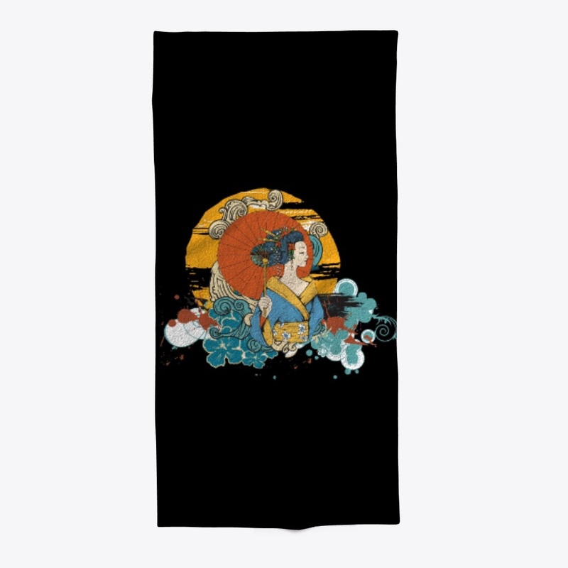Japanese zen Geisha