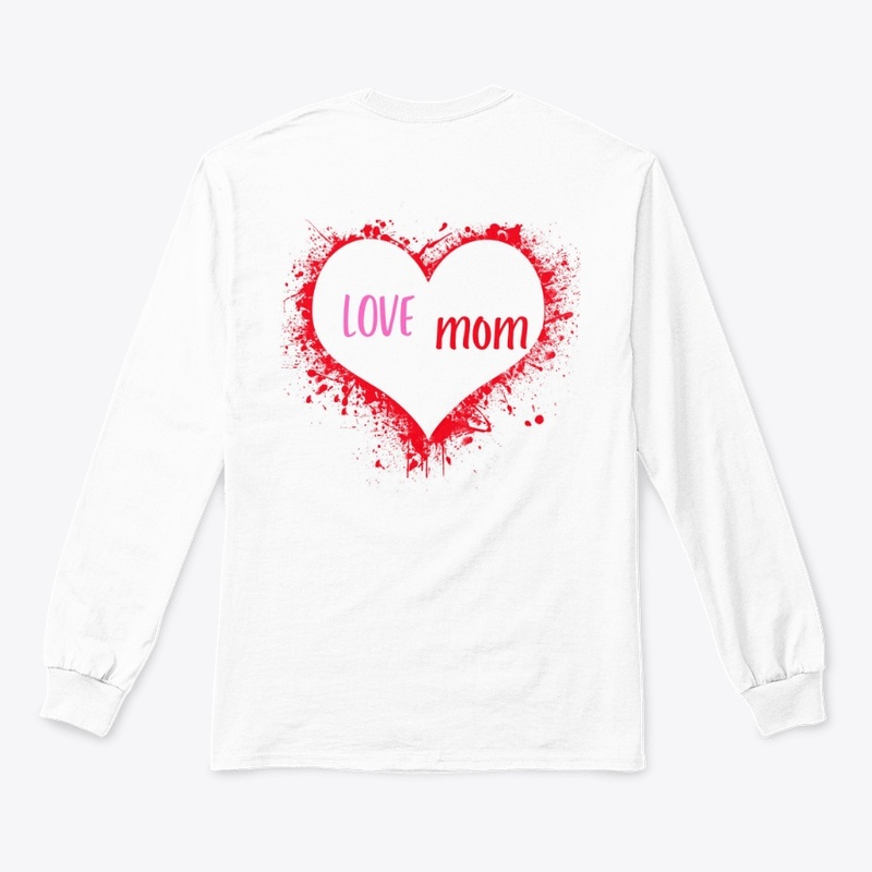 Love Mom coeur