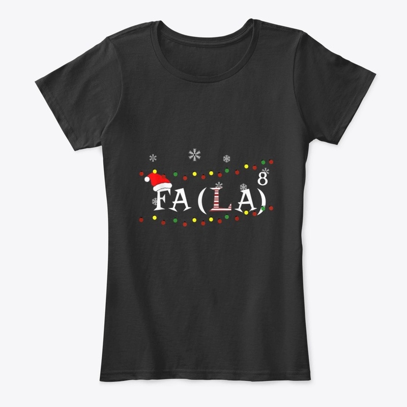 FA (LA)8 Funny Christmas Math Shirt