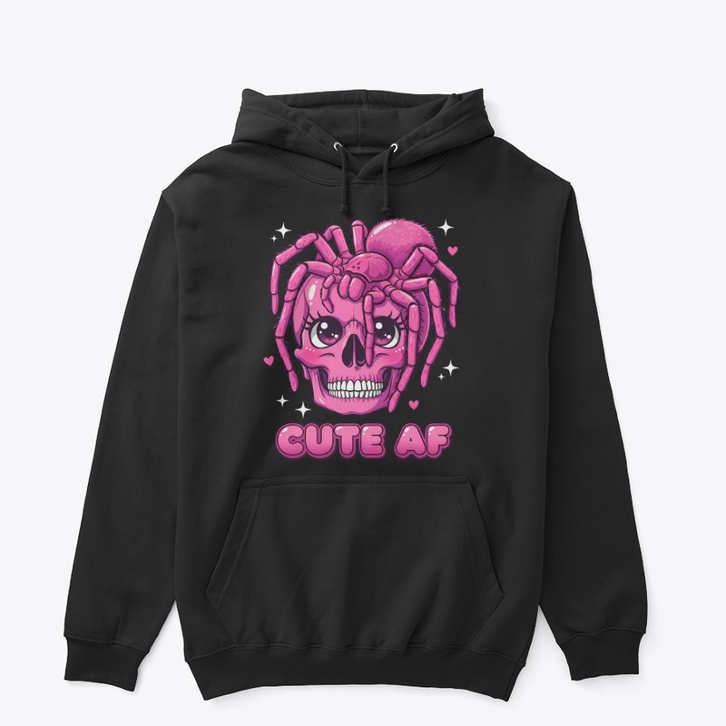 Kawaii Skull & Spider Bloom