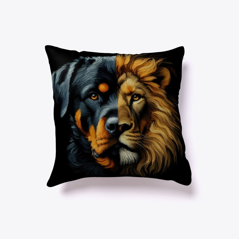 Rottweiler & Lion