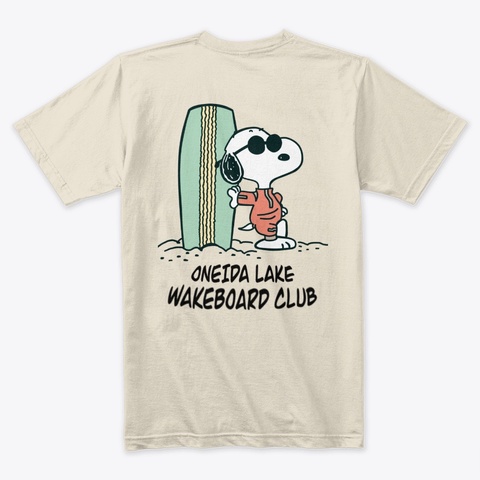 Snoop Tee Cream T-Shirt Back