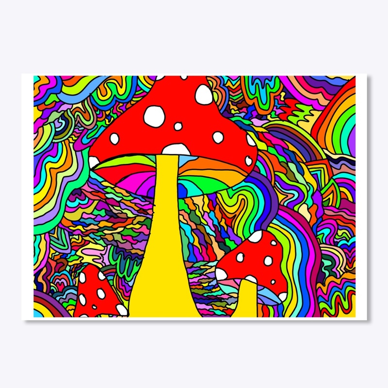Trippy mushrooms