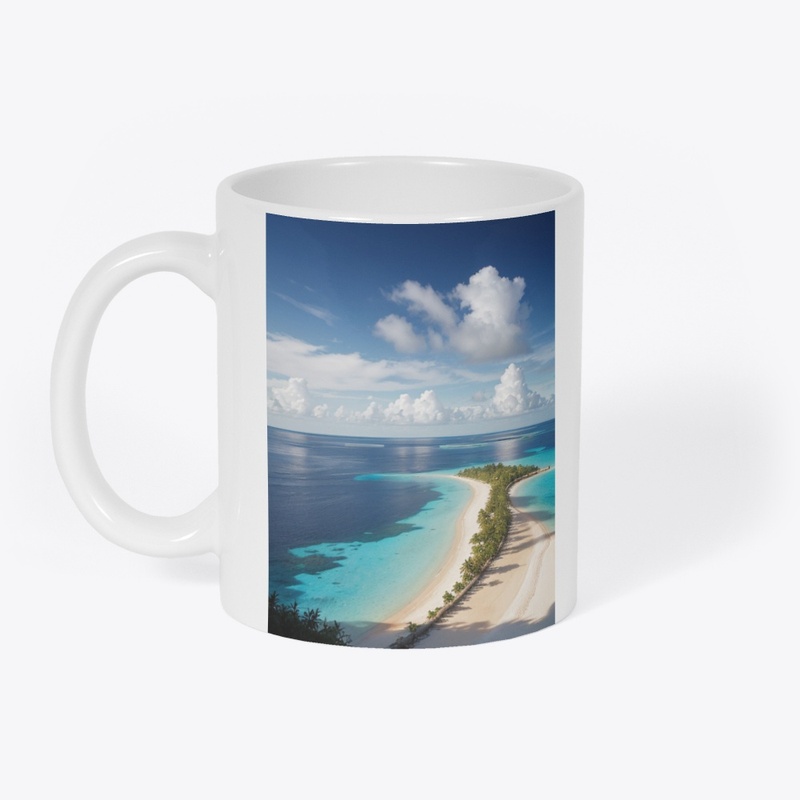 Mug with The Maldives Landscape