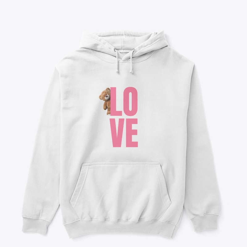 Love with cute bear T-shirt