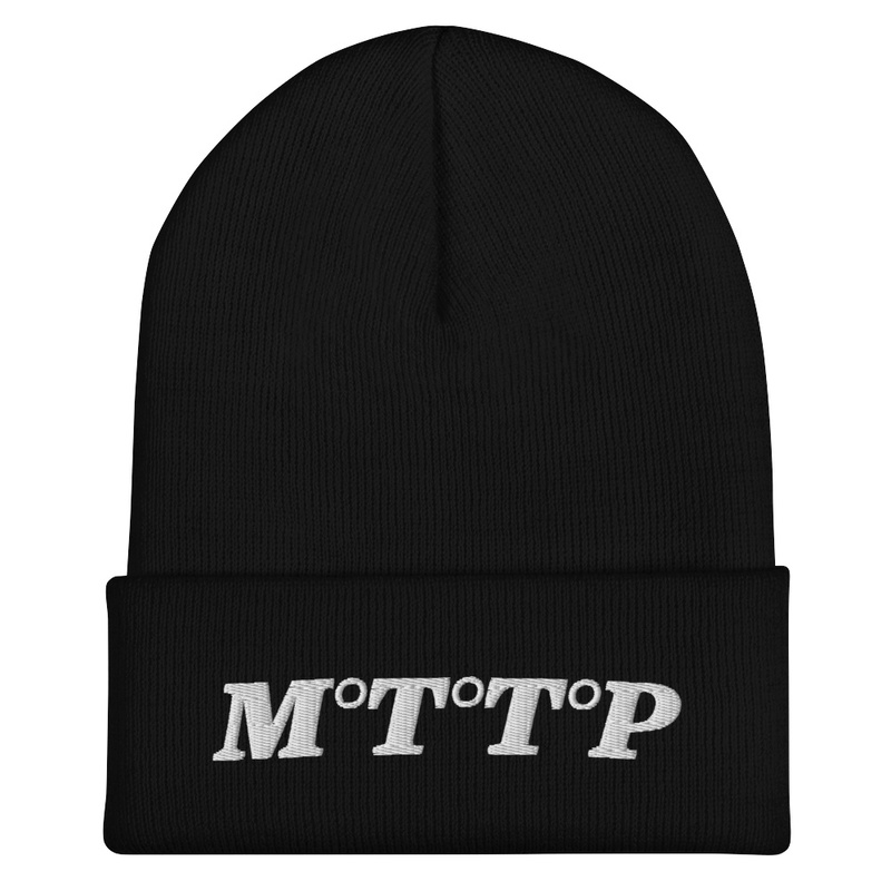 (M T T P )BLACK/WHITE BEANIE