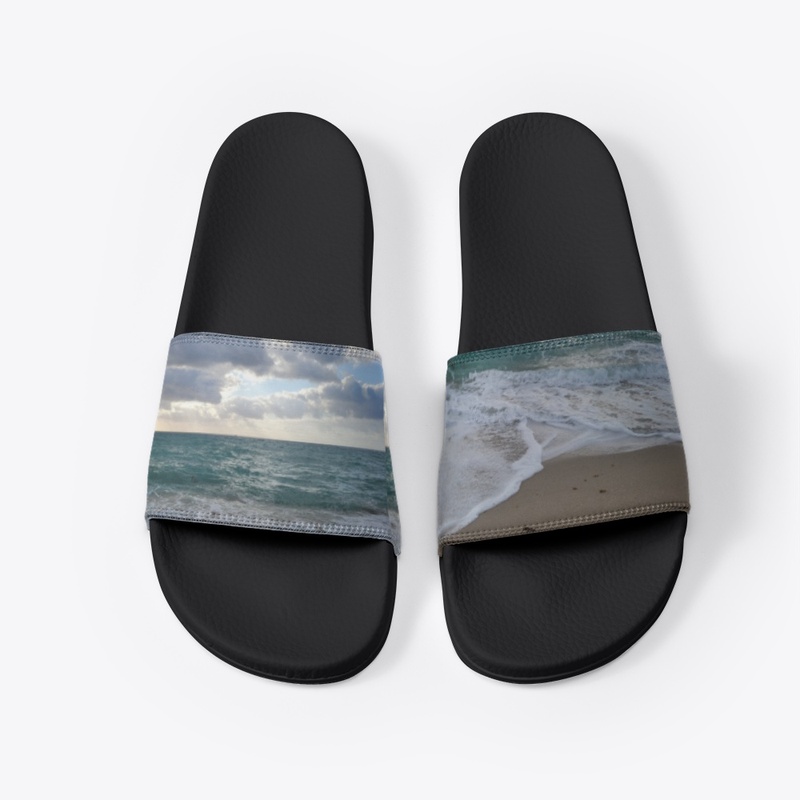 The beach on your feet