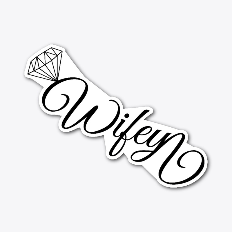 Wifey T-Shirt /black/
