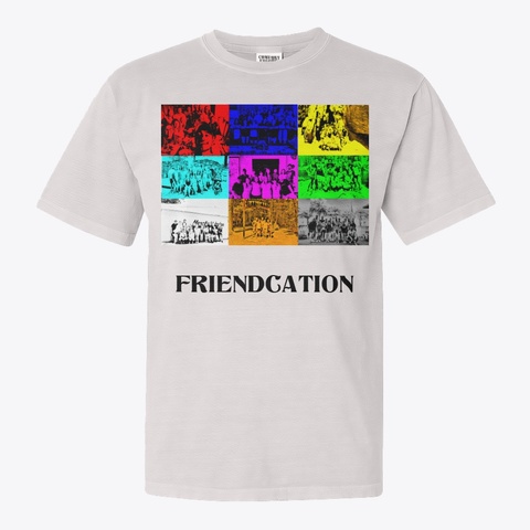 Friendcation 2025 White T-Shirt Front
