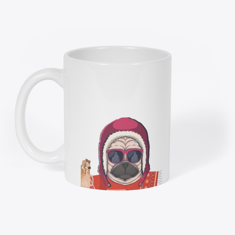 The pug in Antarctica