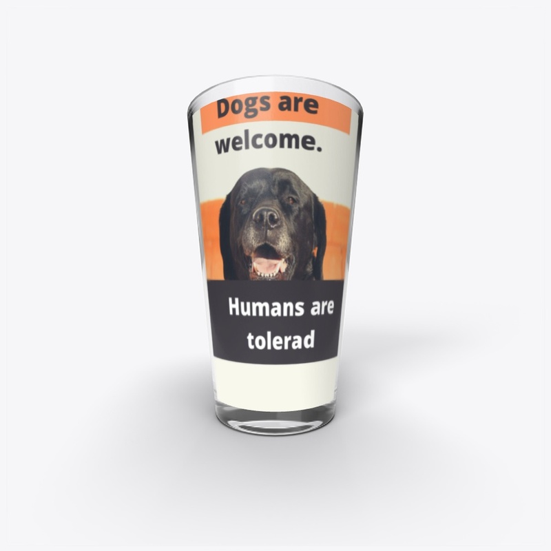 Dogs are welcome.