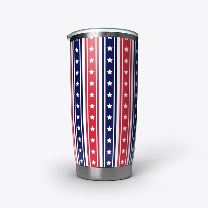 Classic Patriotic Red White Blue