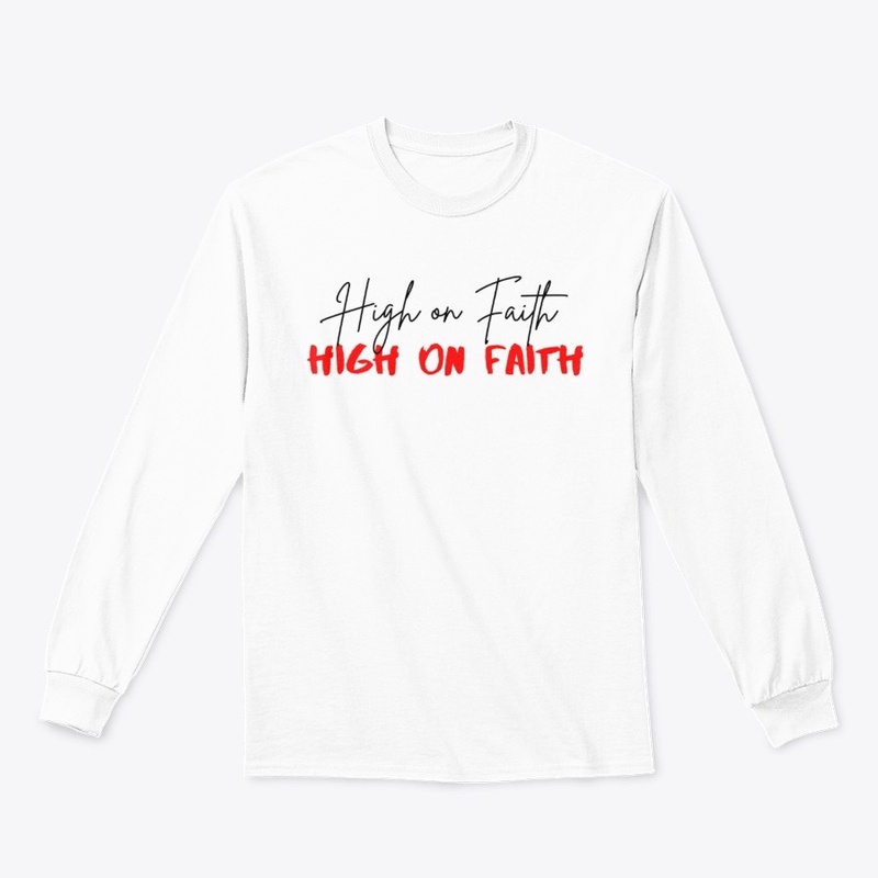 High On Faith Red & Black