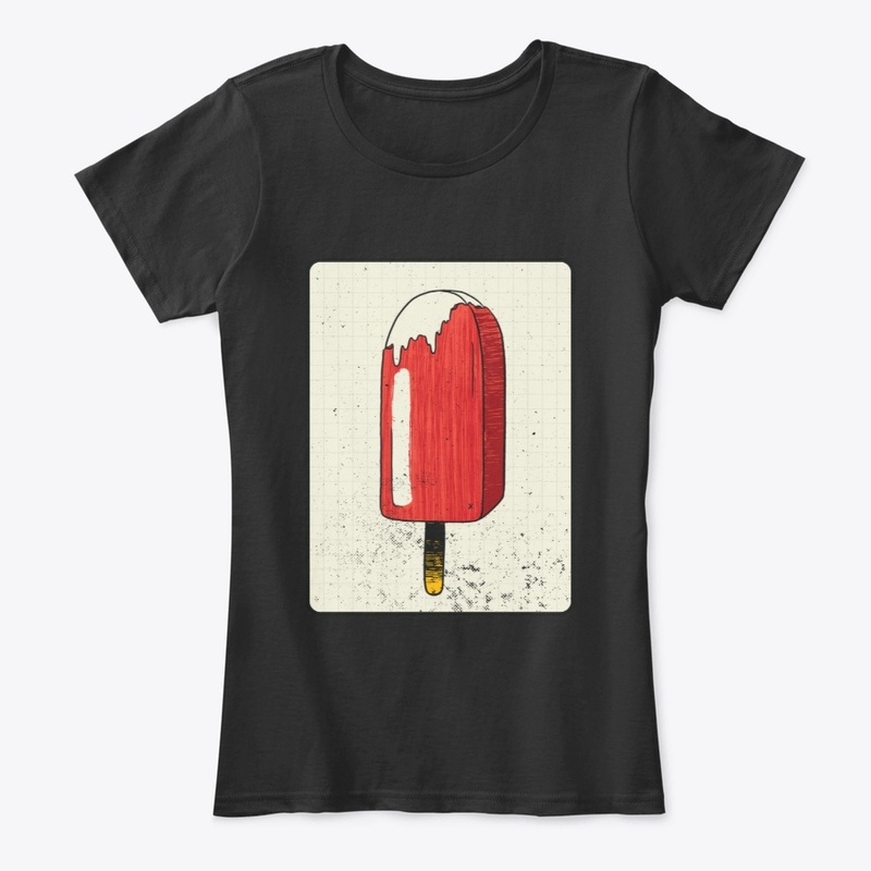 Strawberry popsicle