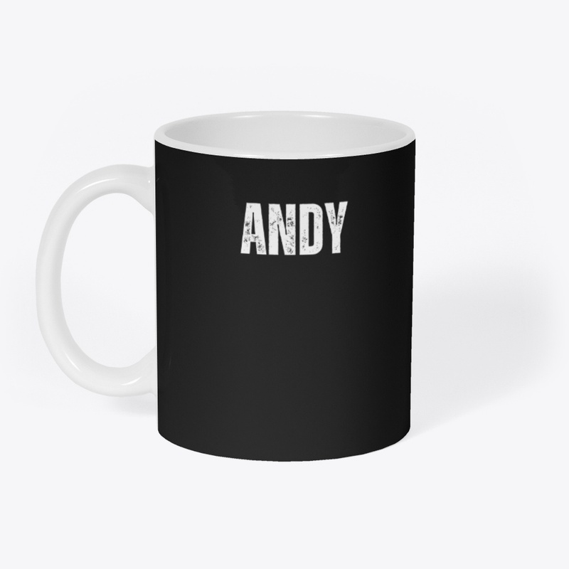 Personalized Name "Andy" Vintage Style